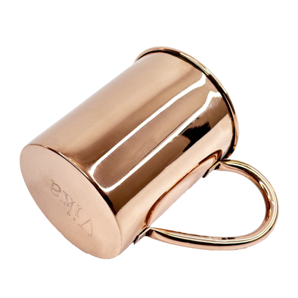 Plan Copper Mug | Pure Copper Drinking Cup | 400ml | Handcrafted for Ayurveda Benefits (Unity Handicrafts)